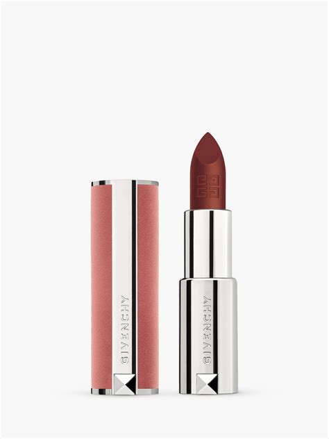 givenchy brun epice|Givenchy le rouge sheer velvet.